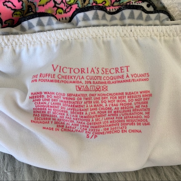 Victoria’s Secret Halter Cheeky Ruffle Bikini Set - Picture 7 of 8
